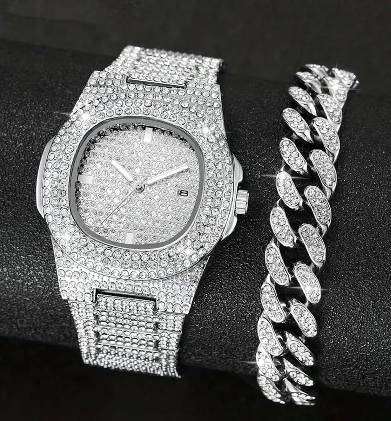 Crystal Clear Watch Set